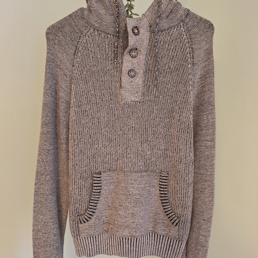 Buckle Cotton Hoodie